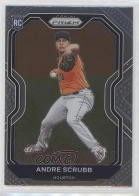 2021 Panini Prizm Andre Scrubb #54 Rookie RC - Image 1 of 2