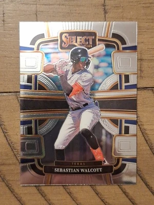 2024 Panini Select - Concourse Sebastian Walcott #34 (RC) - Image 1 of 2