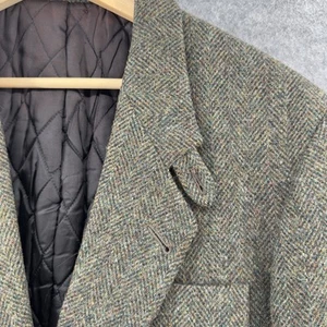 Giacca vintage LL Bean uomo M Thinsulate lana tweed blazer cappotto sportivo made in USA - Foto 1 di 19