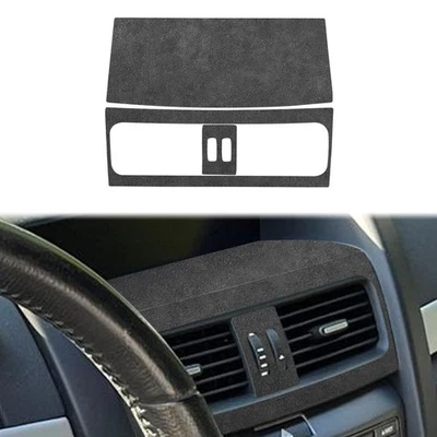 Panel de salida de ventilación de aire de consola de gamuza negra 3 piezas para Pontiac G8 2008-2009 Foto 1 de 4