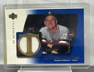 2003 UD Authentics: Threads of Time #TT-HK Harmon Killebrew #234/350 - Picture 1 of 6