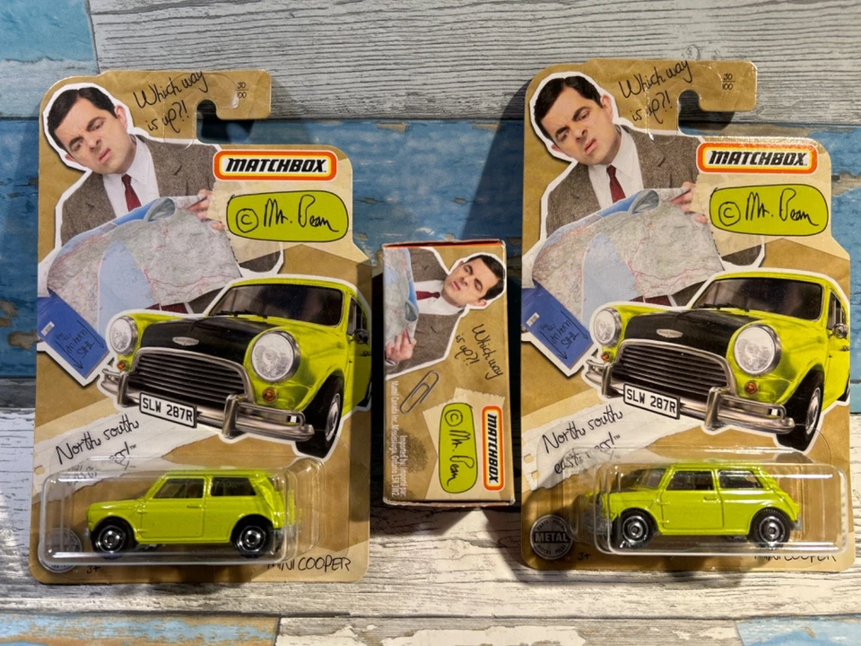 🔥Matchbox Mini Cooper Mr Bean - Lot 3 -  1:64 NEW 🔥 - Image 1 of 3