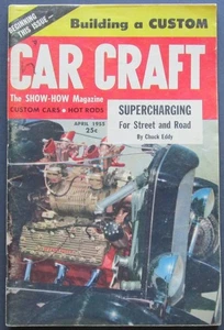 Car Craft Magazine April 1955 - Picture 1 of 3