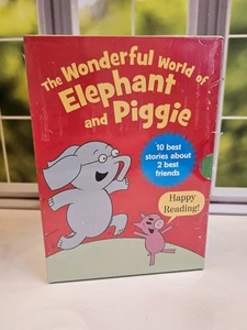 The Wonderful World of Elephant and Piggie 10 Bks Box Set by Mo Willems - 4+ -PB - Picture 1 of 4