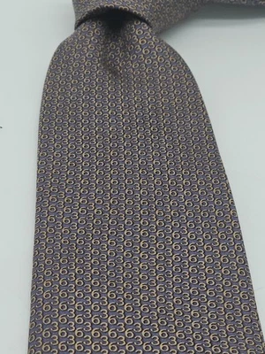 Corbata de seda Thirty Six hecha a mano 36 estampado 100 % seda Foto 1 de 4