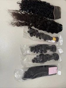 HUMAN HAIR BUNDLES - Picture 1 of 5