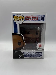 Funko POP! Marvel: Civil War - Pantera Negra [Desenmascarada] #138 (Walgreens EXCL) - Imagen 1 de 6