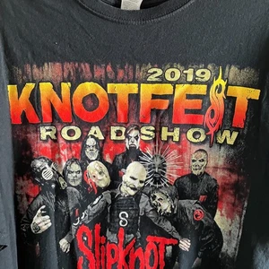 Camiseta de concierto Knotfest Roadshow 2019 2X excelente estado - Imagen 1 de 9