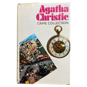 Agatha Christie Crime Collection Sparkling Cyanide Chimneys Pigs Hardcover Book - Picture 1 of 8