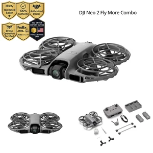 DJI Neo 2 Fly More  Combo Drone RC-N3 Battery x3 Gesture Control Palm ### - Picture 1 of 13