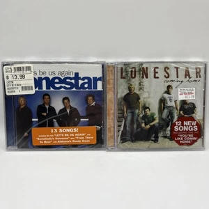 Bundle Of 2 Lonestar – Let's Be Us Again & Coming Home CD SEALED! Country - Picture 1 of 5
