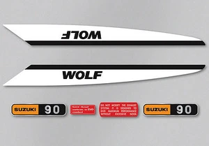 Suzuki T90 Wolf Decal Set - Bild 1 von 1