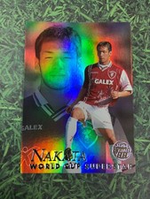 1999 Merlin Serie A Hidetoshi Nakata World Cup Superstar Trading Soccer card
