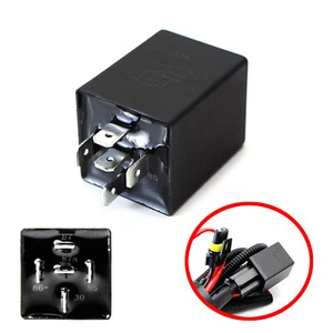 10-Second Time Delay Relay 5-Pin SPDT 12V 30A, Perfect For Automotive Lighting - Picture 1 of 10
