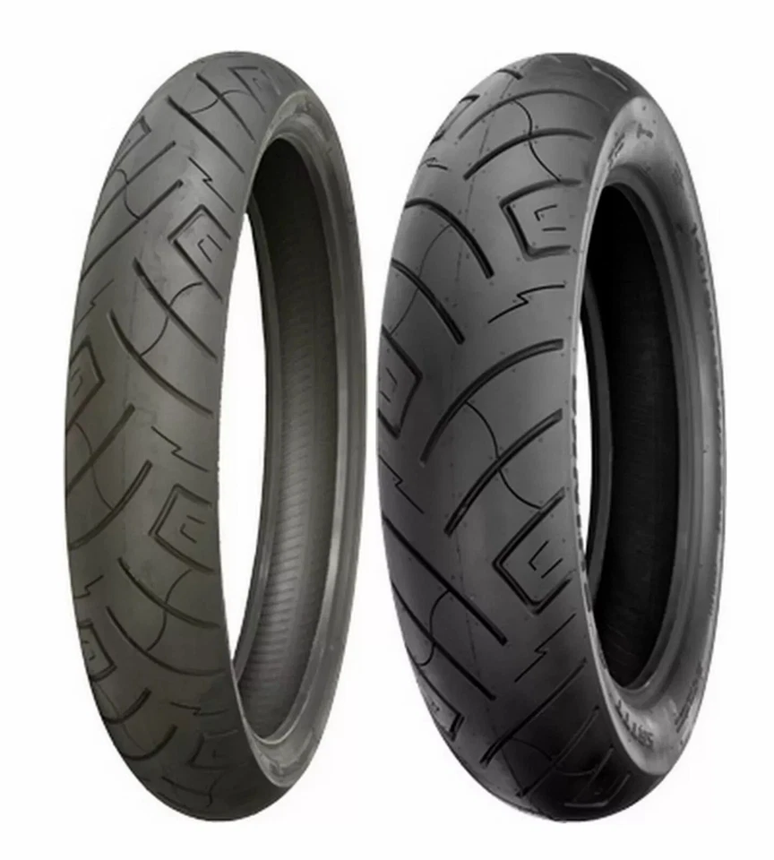 New Shinko 100/90-19 & 150/90-15 777 H.D. Tires For Kawasaki Vulcan 750A/1500A,B - Image 1 of 3