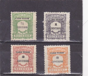 CAPE VERDE POSTAGE DUE STAMPS (1921) MH - Foto 1 di 1
