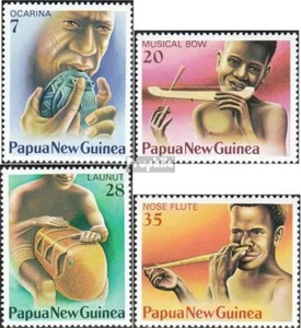 sellos Papua-Guinea 1979 Mi 360-363 (completa edición) usado 1979 instrumentos m - Imagen 1 de 1