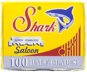 100 Shark Single Edge Razor Blades - Picture 1 of 1