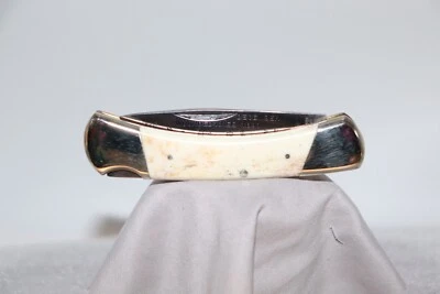 Vintage Frost Cutlery Elaborately Engraved Wounded Knee Lock Back Pocket Knife - Image 1 of 4