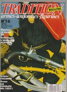 TRADITION NR. 16 SÄCHSISCHE ARTILLERIE / CULLODEN / PISTOLE 1822 / COLT NAVY 1851 - Bild 1 von 1