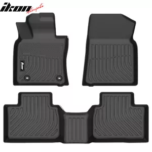 Fits 2025 Toyota Camry Hybrid Anti-Slip Floor Mats All Weather TPE Carpet 3PCS - Picture 1 of 5
