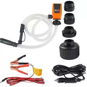 51" Hose 3 Power Modes Fuel Transfer Pump Liquid Gas Pump with Auto-stop Sensor - Picture 1 of 10