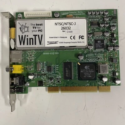 WinTV PVR-150 NTSC/NTSC-J 26032  PCI Tuner Capture Card - Image 1 of 4