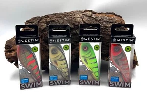 Westin Swim Glidebait 10cm 34g Sinking 3D 4 NEUE Farben jerkbait Swimbait NEW - Bild 1 von 5