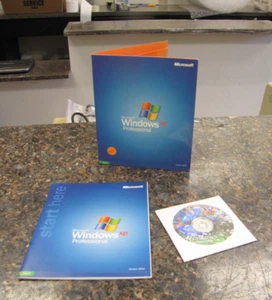 Microsoft Windows XP Professional Version 2002 CD-ROM W/Key - LP15 - Picture 1 of 5