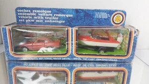 Joal 151 Mercedes 350 SL With Boat Trailer Coche con Canoa 1:43 In Box - Imagen 1 de 16