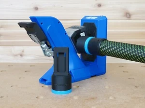 Adaptador de manguera de 36 mm para plantilla de orificio de bolsillo Kreg 720 compatible con manguera Festool de 36 mm - Imagen 1 de 4