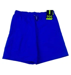 DSG Youth Woven Training Shorts Volley Blue Blaze Boys Size L (14-16) NWT Hybrid - Picture 1 of 9