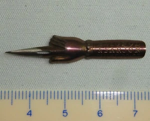 PLUME DOIGT/ BAIGNOL ET FARJON/ PEN NIB PENINI SCHREIBENFEDER PLUMAS - Picture 1 of 1