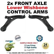 2x Front Axle Lower CONTROL ARMS for FORD FIESTA Van 1.0 EcoBoost 2012-on