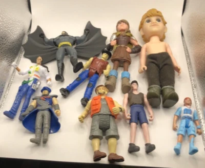 Lote de 9 figuras de acción vintage mixtas Batman y más Foto 1 de 4