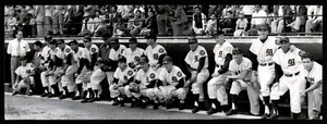 1955 "Champions of Mexico", Vintage Baseball Panoramic Photo with RAY DANDRIDGE - Picture 1 of 2
