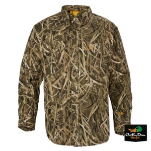 NEW BROWNING WASATCH CB SHIRT LONG SLEEVE BUTTON UP SHADOW GRASS BLADES CAMO - Picture 1 of 2
