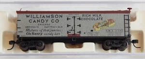 Atlas N-Scale; 40' reefer BILLBOARD CAR "WILLAMSON CANDY COMPANY" - Picture 1 of 2