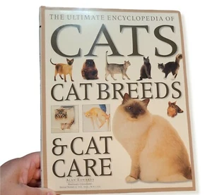 Katzenrassen & Katzenpflege Buch Die ultimative Enzyklopädie der Katzen Alan Edwards [SCVR] - Bild 1 von 4