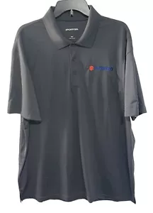 Suzuki Ecstar Gray Polo Made In Egypt Men’s 2XL Sport-Tec NWOT - Picture 1 of 7