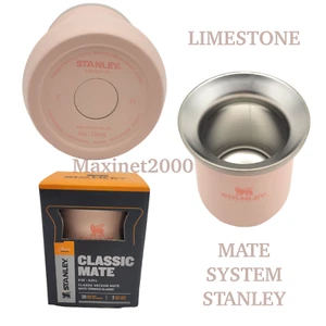 Original LIMESTONE Mate System Mugs STANLEY Stainless Steel 236ml READY TO SHIP - Picture 1 of 9