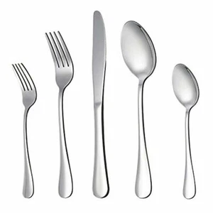 Silberbesteck Besteck Set, Edelstahl Utensilien Serviert 4 - 20 Teile Set - Bild 1 von 6