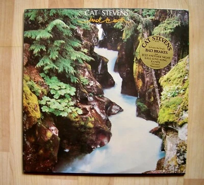 CAT STEVENS back to earth A&M SP 4735 orig 1978 MINT SEALED + Hype Sticker - Image 1 of 2