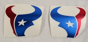 Decalcomanie cromate Houston Texans per decorazione sottile mil 2 decalcomanie - Foto 1 di 1
