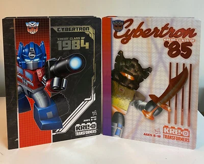 Transformers KRE-O Kreons SDCC Class Of 1984 & 1985 Yearbook Boxed Sets KREON Foto 1 de 4