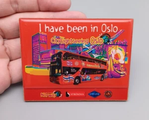 Frigorifero con magneti da collezione sono stato a Oslo - Foto 1 di 6