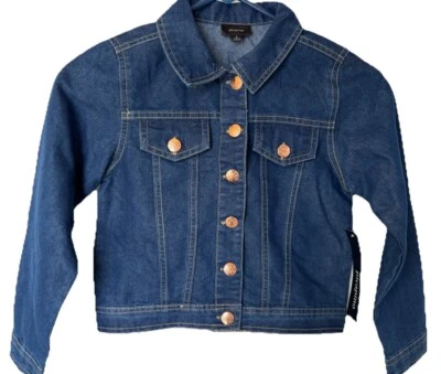 Chaqueta vaquera azul Picapino 8 para niñas  Foto 1 de 4