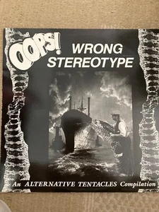 Oops! Wrong Stereotype, Comp, 12” Vinyl, 1988, Punk Rock, Spoken Word - Picture 1 of 7