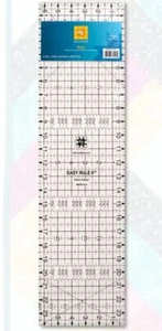 Easy Rule II Acrylic Ruler 6 1/2 x 24 in, by EZ Quilting (882670141A) - Imagen 1 de 1