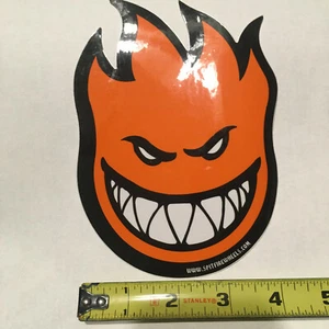 Skate Sticker 90s 00s Spitfire Logo 4" Wheels Retro Thrasher Toy Machine Powell - Picture 1 of 12
